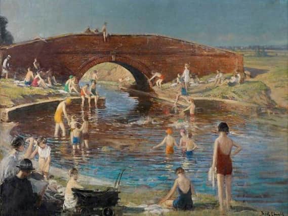Brick Bridge, Swinemoor, East Riding of Yorkshire by Fred Elwell, 1930s