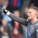 Goalkeeper Tommy Taylor