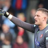 Goalkeeper Tommy Taylor