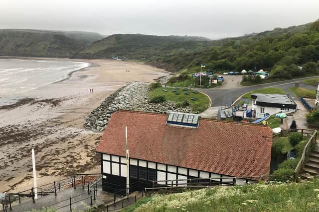 Runswick Bay ... the DBID area covers Staithes to Spurn Point