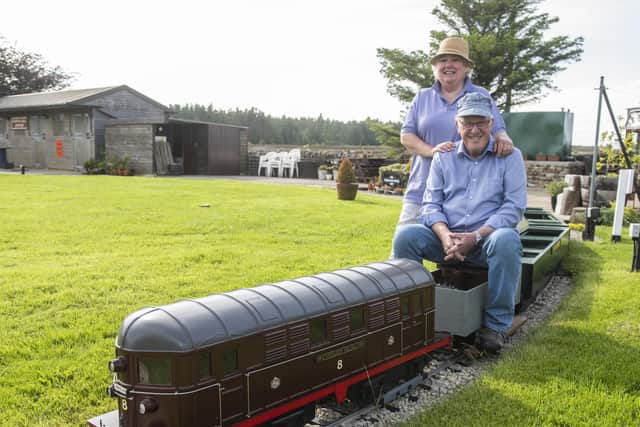 Lisa and Alan Williams in Staintondale