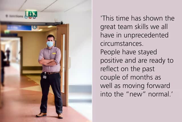 Andy Jennians, operational service manager with the health trust.