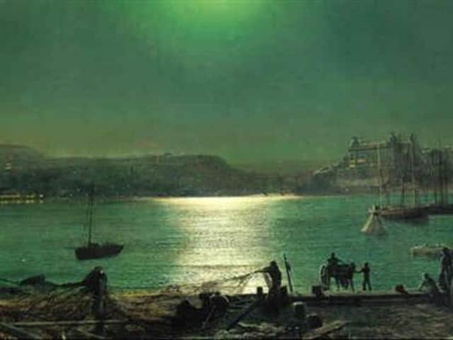 Atkinson Grimshaw: Scarborough by Moonlight