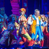 Billy Pearce in Snow White at the Bradford Alhambra