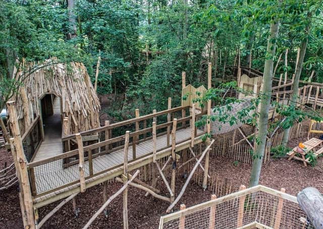 Skelf Island Adventure Playground at Castle Howard. Photo courtesy of nalazek-photo.co.uk.