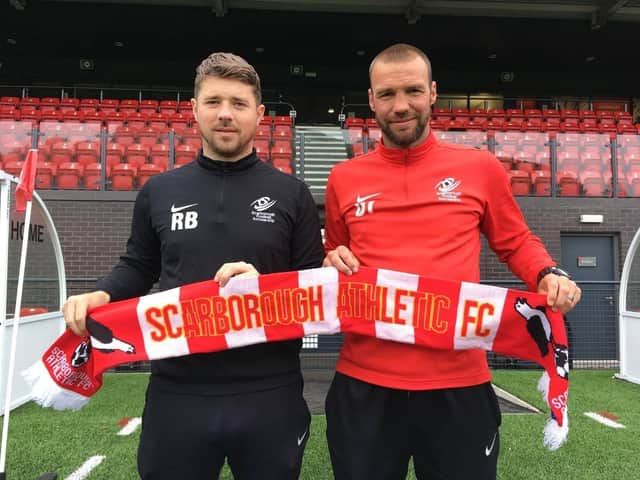 Ryan Blott and Denny Ingram have taken a step back from their roles as joint-managers of the Boro U19s team