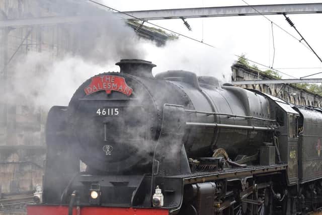 The steam locomotive starts running at the end of July
