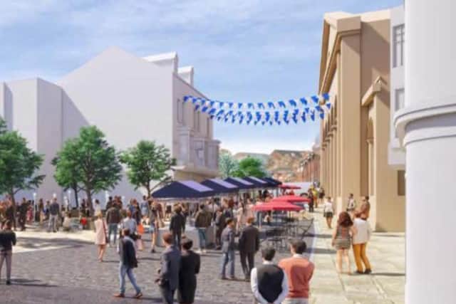 Artist's impression of the scheme
