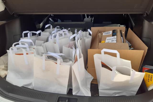 The ‘Youth Club in a Boot’ idea proved to be very successful. Photo submitted