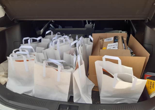 The ‘Youth Club in a Boot’ idea proved to be very successful. Photo submitted