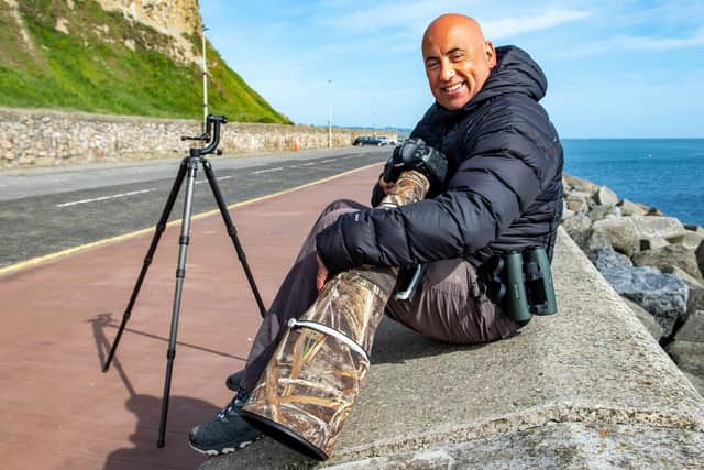 Steve Race on Marine Drive