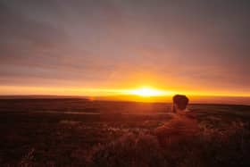 Sunset in the North York Moors.