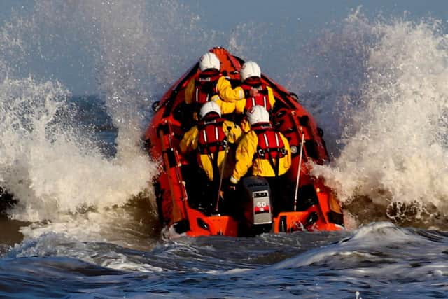 Bridlington inshore lifeboat