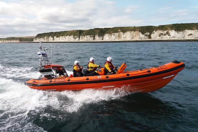 Flamborough inshore lifeboat