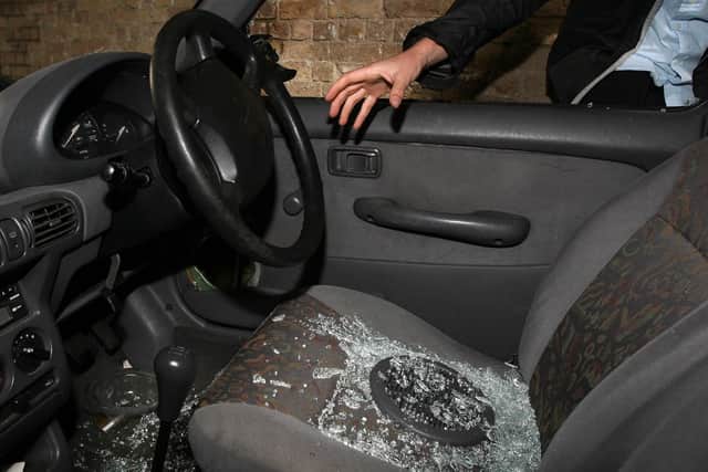 North Yorkshire Police dealt with 510 stolen vehicle reports in 2018-19, according to the figures. Photo: PA Images