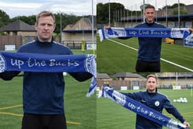James Walshaw, Tommy Taylor and Chris Dawson have left Boro to sign for Buxton. Pictures: Buxton FC