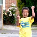 Kieran Dube preparing to raise money for Sheffield's Children's Hospital.