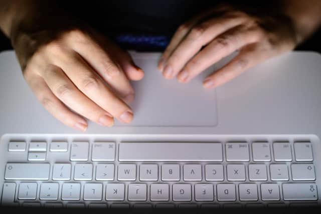 North Yorkshire Police is investigating reports in a location in the county of nude photographs of women being shared on an online forum