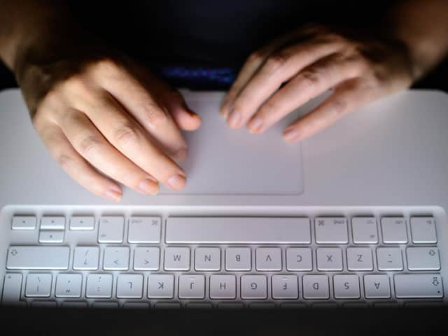 North Yorkshire Police is investigating reports in a location in the county of nude photographs of women being shared on an online forum