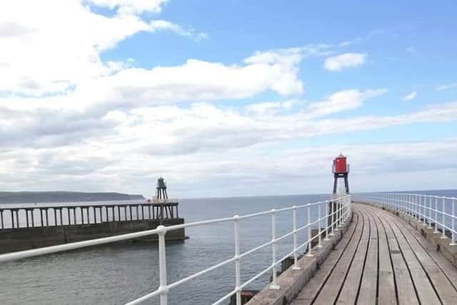 The engine failure happened off Whitby east pier.