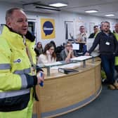 Mark Cutifani meets workers in North Yorkshire.