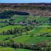 Pictured A view looking down from Blakey Ridge over Danby Dale towards Botton Village Camphill Trust. Pic: James Hardisty