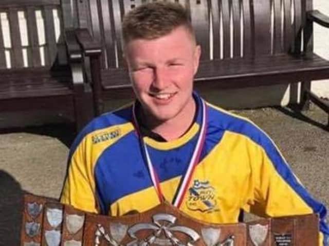 Luke Burton was a keen footballer (photo: Filey Town FC)