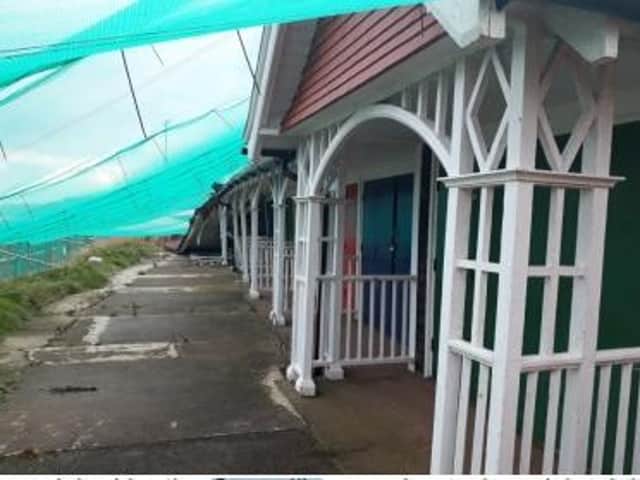 The chalets at South Bay