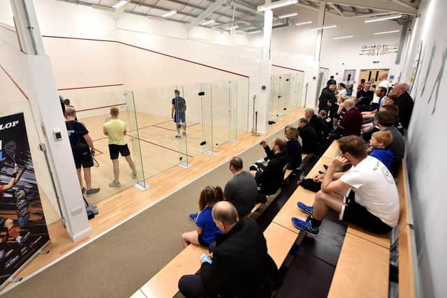 The Scarborough Squash Academy re-opens its doors on Sunday