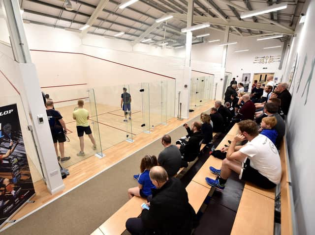 The Scarborough Squash Academy re-opens its doors on Sunday