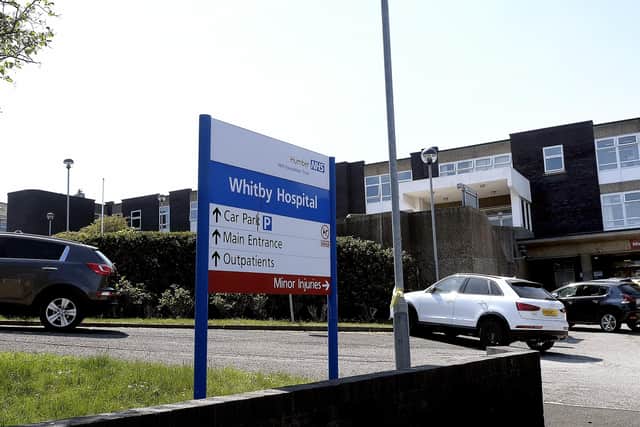 Whitby Hospital . pic richard ponter