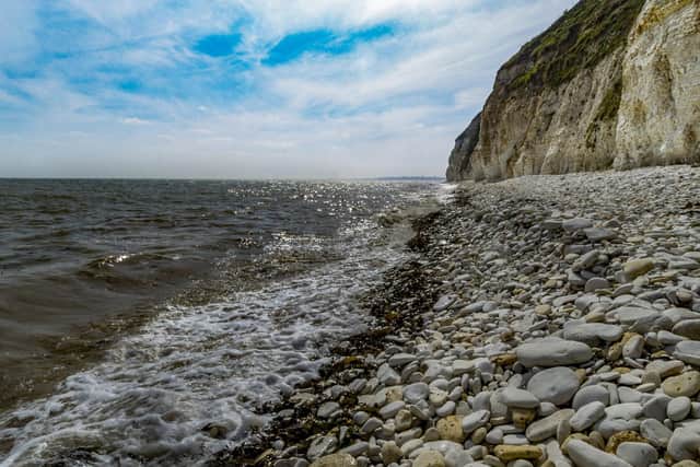 Danes Dyke beach