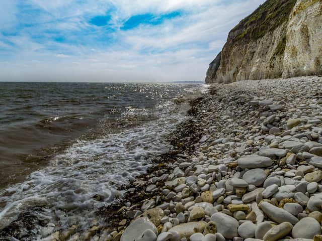 Danes Dyke beach