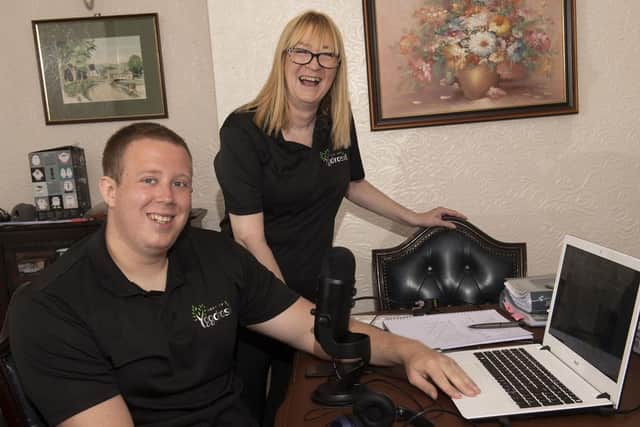 Simon and Janette looked for ways to help people during lockdown