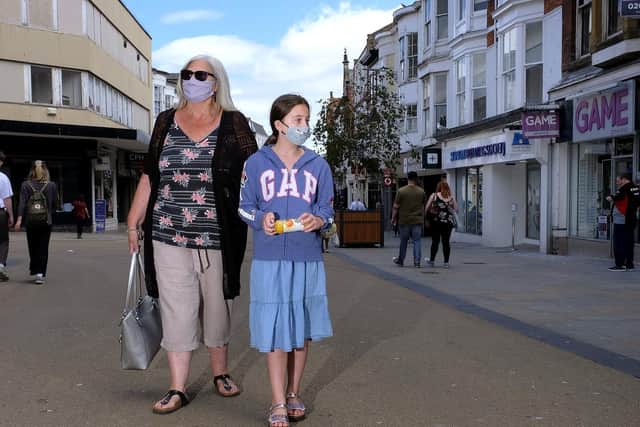 Police are asking people to think twice before reporting anyone not wearing a face mask.