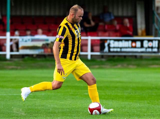 Scarborough Athletic player-assistant manager Jimmy Beadle is keen to move on after the departure of three players to Buxton
