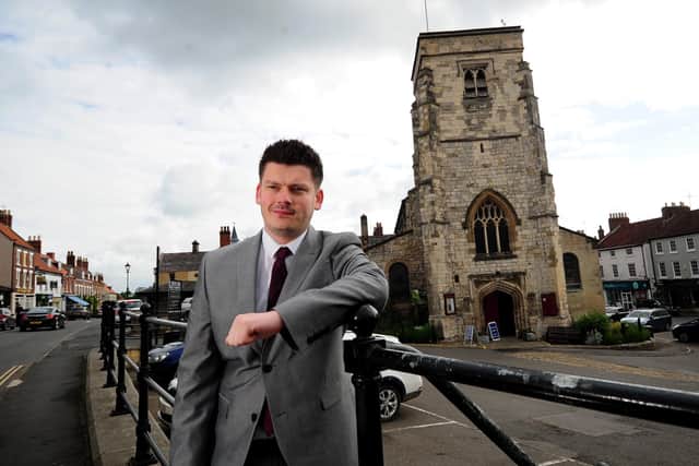 Ryedale District Council leader Keane Duncan.