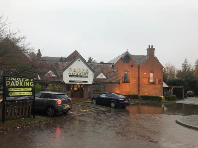 The site of the proposed KFC drive-thru and Costa coffee shop.