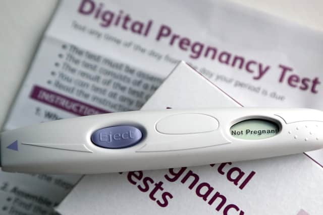 The fertility rate in Scarborough was 1.79 births per woman last year, figures show. Photo: PA Images