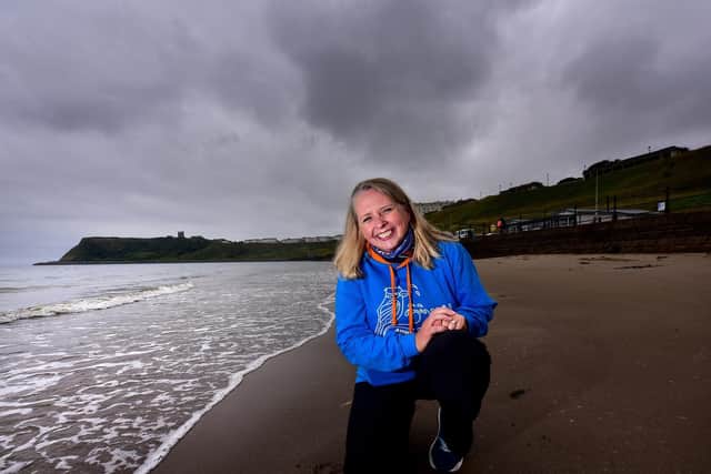 Caroline Powell raises money for Aspire.