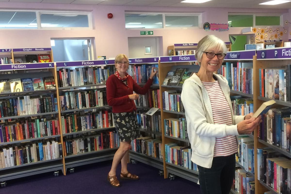 Whitby Library Printer Whitby Library re-opens for book browsing