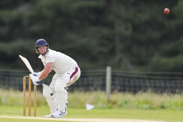 Ganton in batting action against Glaisdale.
PICTURE BY WILL PALMER / PURCHASE THIS AND MORE FROM GANTON V GLAISDALE VIA WWW.WILL-PALMER.CO.UK