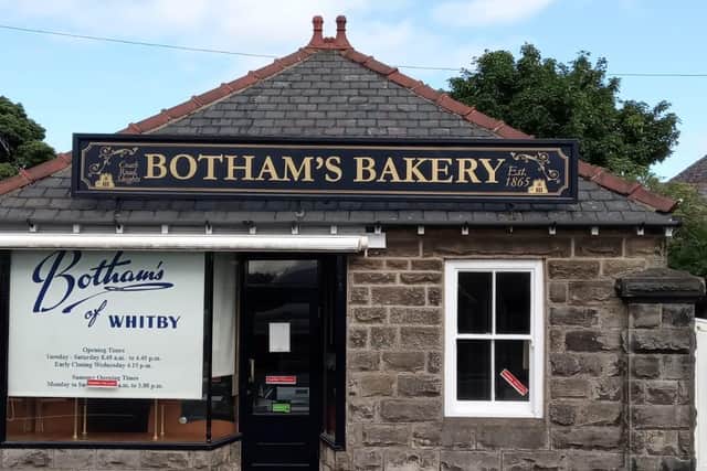 The new look Botham's Bakery shop in Sleights