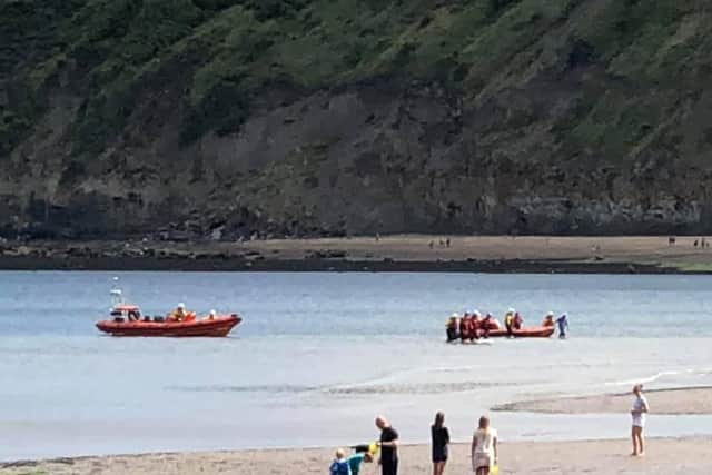 The rescue off Runswick Bay