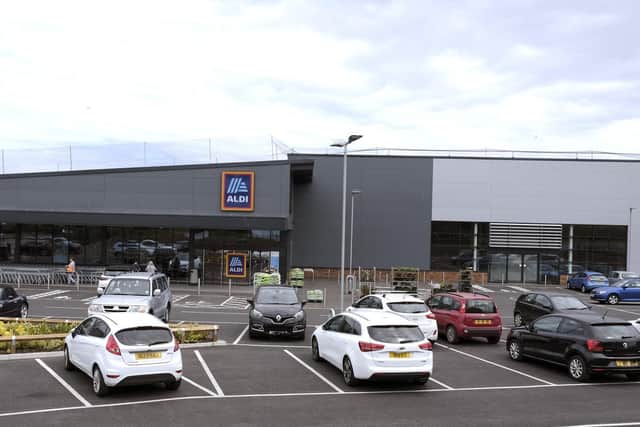 Aldi store in Whitby.