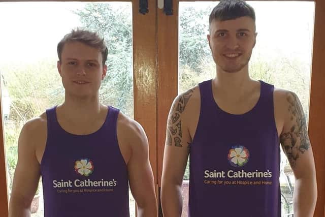 The brothers plan to run 200 miles over the 40 runs and then a half marathon on Sunday, September 13 when the Great North Run was scheduled to take place.