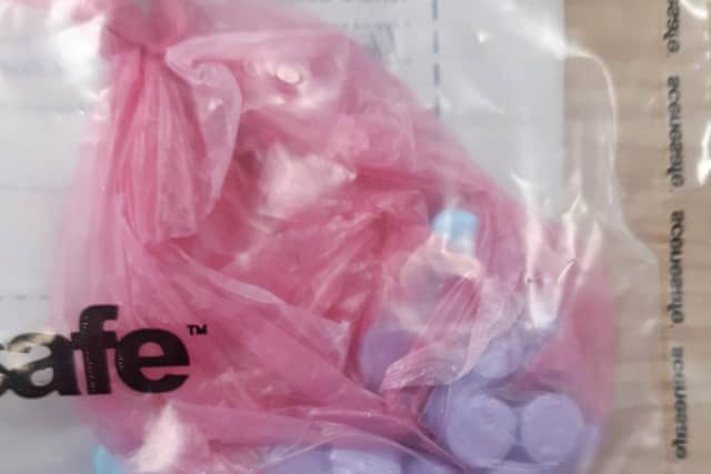 Drugs seized by police in Bridlington.