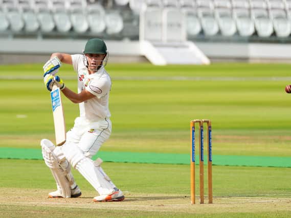 Richard Malthouse in batting action at Lord's during the 2018 Village Cup final. Picture: Will Palmer