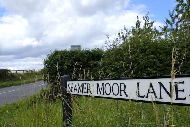 Seamer Moor Lane is no-overtaking for most of its length.
