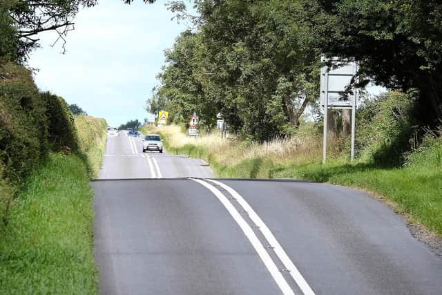 Seamer Moor Lane, also known as Dickie Harper's Lane.